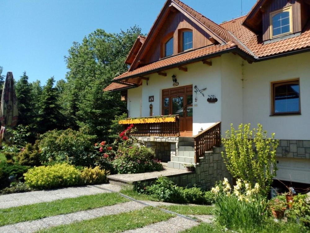 Privat U Capu V Beskydech Lägenhet Przno Exteriör bild